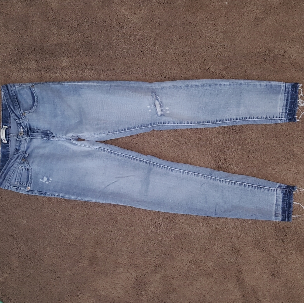 Levi's denim ripped jeans